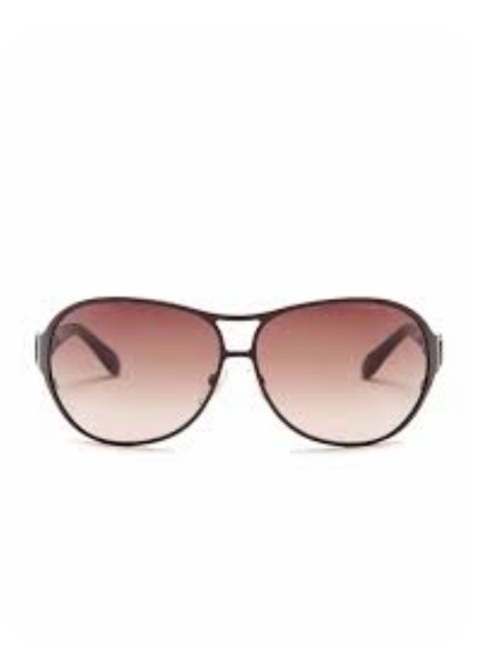 Marc Jacobs Brown Aviator Sunglasses